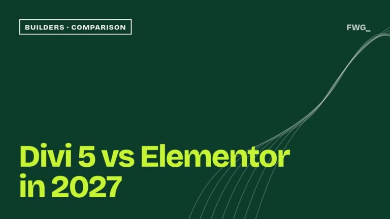 Divi 5 vs Elementor in 2027